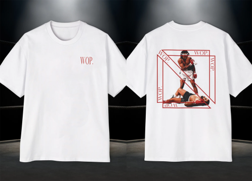 Kendrick vs Drake “WOP” PREMIUM Heavyweight Oversized Tee – Not Like Us – Kendrick Wins [EXCLUSIVE Boxing Match Edition]- Rap Beef Tribute