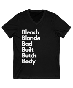 Bleach Blonde Bad Built Butch Body Unisex…