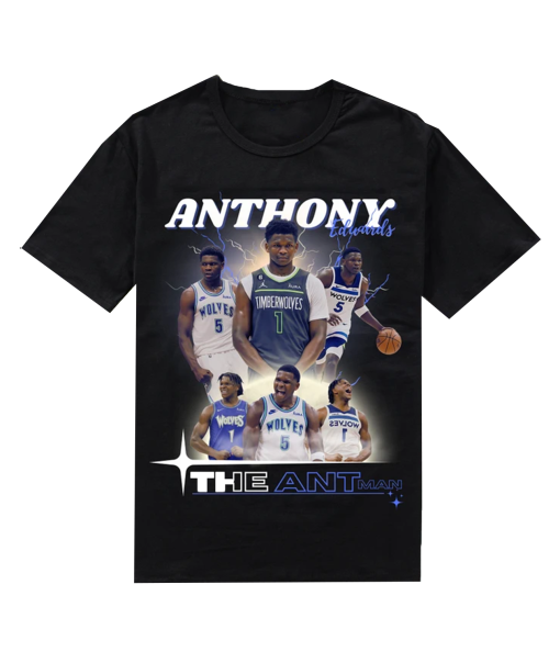 Anthony Edwards Shirt, Basketball shirt, Classic 90s Graphic Tee, Unisex, Vintage Bootleg, Gift, Retro