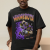 Anthony Edwards Cartoon Minnesota Basketball Timberwolves Streetwear T-Shirt