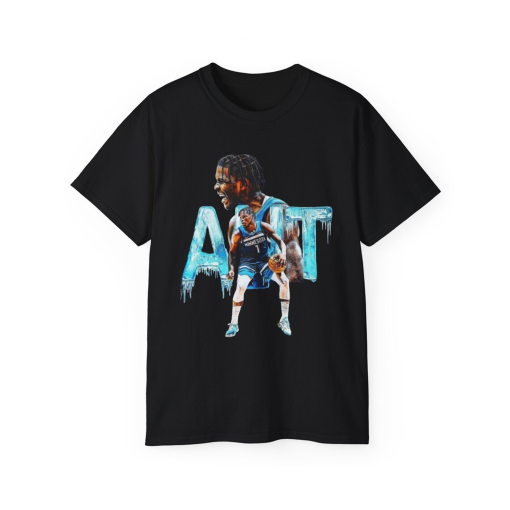 Minnesota Timberwolves Merch | Anthony Edwards Cold Vintage T-Shirt | NBA Merch