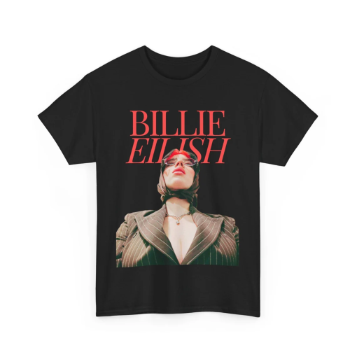 Babooshka Bllie Eilish Unisex T-shirt| Billie Fan Merch| New Billle Ellish Merch| Unisex Fan T-shirt