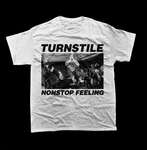 Turnstile Unisex T-Shirt – Nonstop Feeling Tee – Music Band Merch – Artist Graphic Shirt for Gift