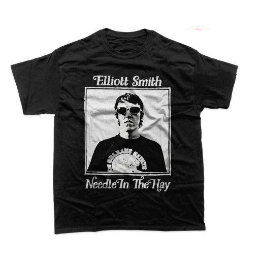 Elliott Smith Unisex T-Shirt – Elliott Smith Album Tee – Printed Music Merch – Indie Music Poster For Gift