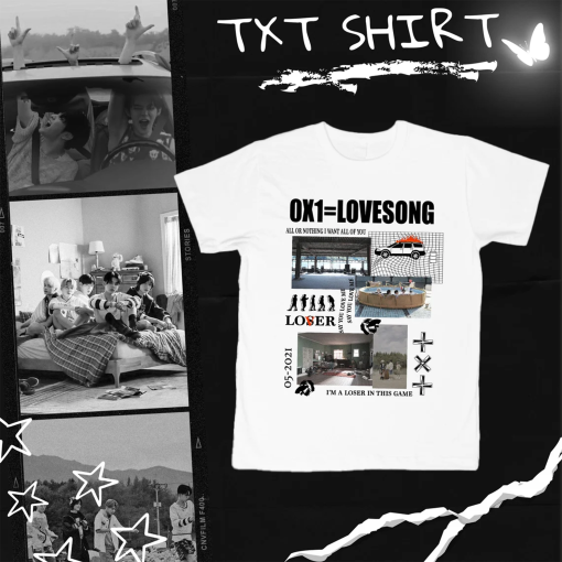 Moa “0X1=Lovesong” Heatpress Kpop Merch