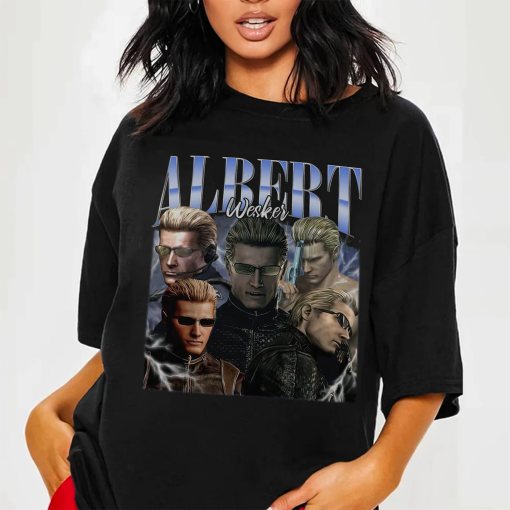 Vintage Albert Wesker Shirt | Bootleg Albert Wesker Shirt | Resident Evil 4 Shirt | RE4 Shirt | Video Game Shirt