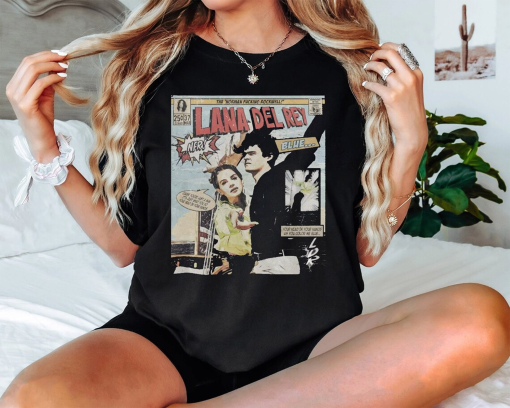 Lana Del Rey Shirts, Sweatshirt Retro Vintage Tour Shirt, Album Lana Del Rey Shirt, Lana Del Rey Vintage Shirt, Gift For Fans Comic Shirt