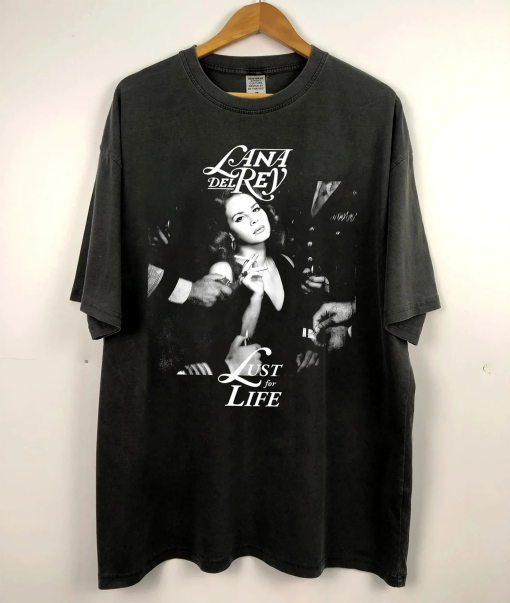 Lana Del Rey Shirt, Vintage Lana Del Rey 90s Shirt, Lana Del Rey Concert Tour Shirt, 2024 Trendy Shirt For Fans Lana Del Rey Just For Life