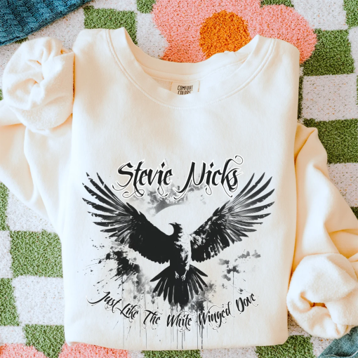 Vintage Fleetwood Mac Sweatshirt, White Winged Dove Sweatshirt, Fleetwood Mac Sweatshirt, Music Rock Band Sweatshirt Unisex