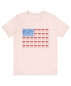 Coquette 4th of July Shirt, Bow American…