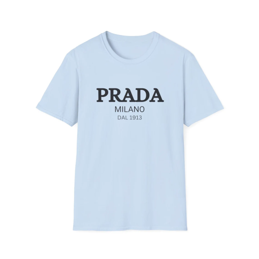 Prada Milano Tee | prada milano | luxury vintage tee-shirt | prada shirt | gifted lovers giftful shirt | unisex vintage tee-shirt | prada