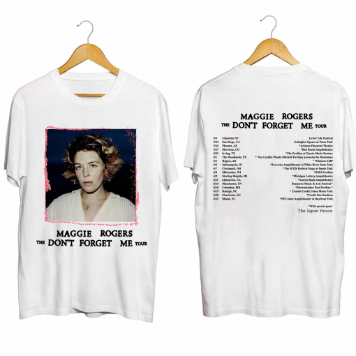 Maggie Rogers The Don’t Forget Me Tour 2024 Shirt, Maggie Rogers Fan Shirt, The Don’t Forget Me 2024 Concert Shirt