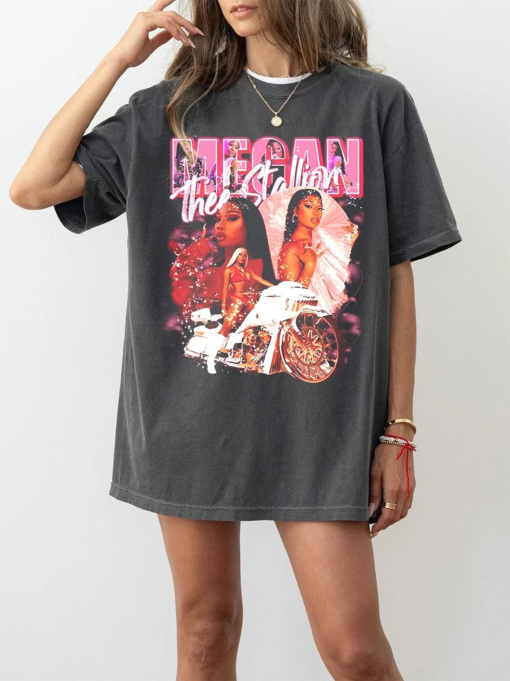 Limited Megan Thee Stallion Shirt, Vintage Megan Thee Stallion 90s Shirt, Rapper Megan Thee Stallion Bootleg Shirt,Retro Megan Shirt For Fan