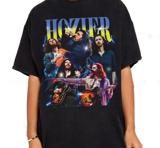 Vintage Hozier 90s Shirt, Hozier T-shirt, Hozier Album Shirt, Hozier Tour 2024 Shirt, Hozier Unreal Unearth Tour Tshirt