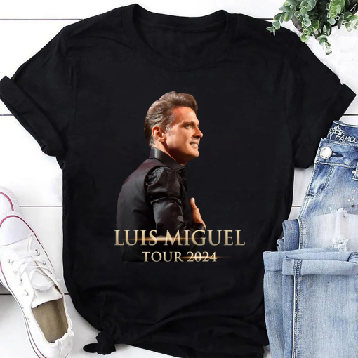 Luis Miguel Tour 2024 Shirt, Luis Miguel Concert Merch, Luis Miguel Fan Gift Shirt, 90s Luis Miguel Shirt, Luis Miguel Shirt, Tour 2024 Tee