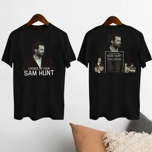 Sam Hunt 2024 Locked Up Tour T-Shirt, Sam Hunt Fan Shirt, Sam Hunt Country Music 2024 Tour Shirt, Locked Up Tour 2024 Shirt, Sam Hunt Merch