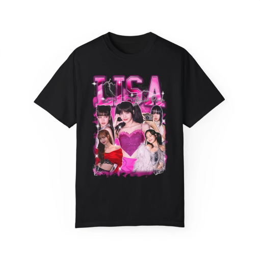 Lisa blackpink shirt, Limited Lalisa Vintage T-Shirt, Shirt Gift For Woman and Man Unisex T-Shirt