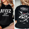 Vintage Ateez Doodle Art Shirt, Ateez Shirt , Atiny Sweatshirt , Ateez 2024 World Tour Shirt , Kpop Sweatshirt , Kpop Ateez Mingi