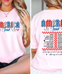 Retro America Tour Shirt, 4th of July…