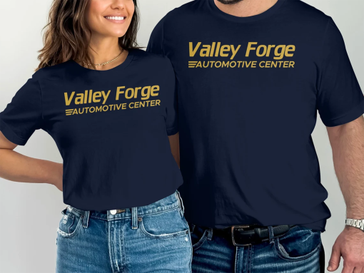 Valley Forge Automotive Center T-Shirt, Automotive Enthusiast Shirt, Car Lover Tee, Graphic Tee for Mechanics, Casual Style