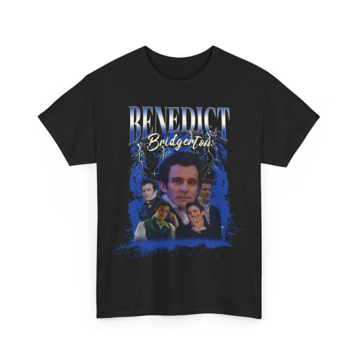 Benedict Bridgerton Shirt Movie Limited T-Shirt Bootleg Colin Bridgerton Homage Retro Unisex Graphic Tee Gift