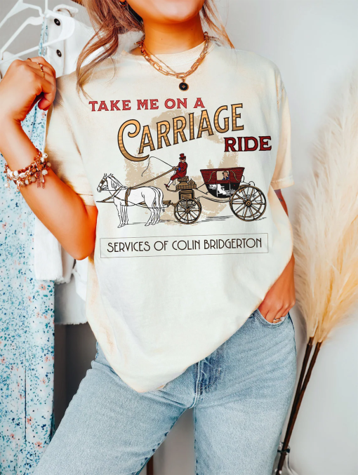 Bridgerton Season 3 shirt gift friend Lady Whistledown Carriage scene part 1 Romancing Mister Bridgerton obsessed love Penelope Colin Polin