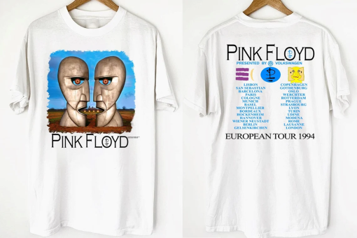 Pink Floyd – Division Bell European Tour 1994 T-Shirt, Pink Floyd European Tour ’94 T-Shirt, Pink Floyd Band Shirt, Vtg Rock Music Shirt