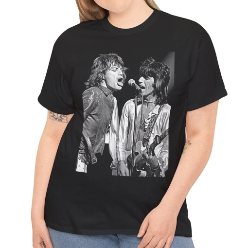 Rolling Stones T-Shirt, Unisex Tee, Rolling Stones Live, Keith Richards T-Shirt, Mick Jagger T-Shirt, Rock Legends Tee, Rolling Stones Tee