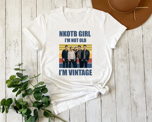 New Kids on the Block Shirt, Rock Band Tees, Vintage NKOTB Group Shirt, Concert T Shirt, NKOTB Concert Shirt, Cute Gift for Music Lovers