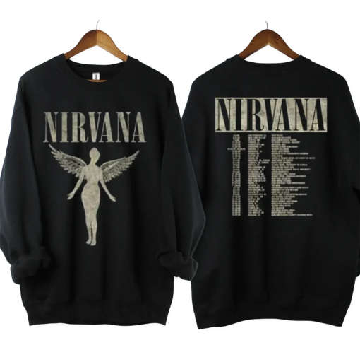 Nirvana 1993 In Utero unisex t-shirt, sweatshirt, Nirvana unisex t-shirt, sweatshirt