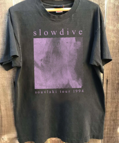 Slowdive Souvlaki Shirt, Slowdive Tour 90s Vintage…