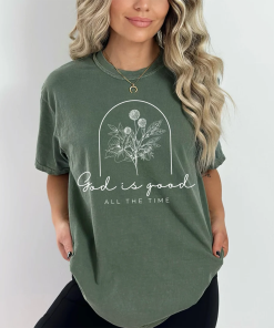 Comfort Colors® Religious Shirt, God Is Good…