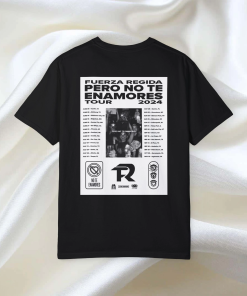 Fuerza Regida 2024 Tour T-shirt