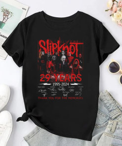 Slipknot 29 Years Signature Shirt, Slipknot 2024…