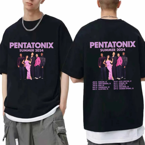 Pentatonix Summer 2024 Tour Shirt, Pentatonix Band Fan Shirt, Pentatonix 2024 Concert Shirt, Pentatonix Tee