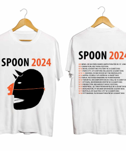 Spoon 2024 Tour Shirt, Spoon Band Fan…