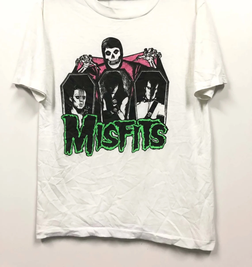 Vintage Misfits Band Throwback Tour T Shirt