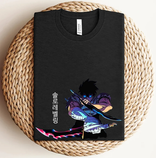 Solo Leveling Shirt, Best Anime Shirt, Anime Graphic T-Shirts, Gift For Anime Lovers, Anime Apparel, Anime Clothing, Anime Sweatshirts