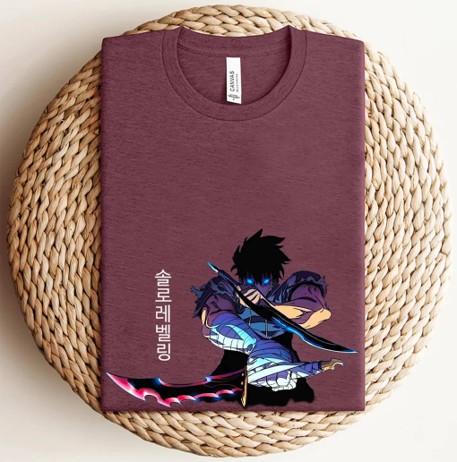 Solo Leveling Shirt, Best Anime Shirt, Anime Graphic T-Shirts, Gift For Anime Lovers, Anime Apparel, Anime Clothing, Anime Sweatshirts