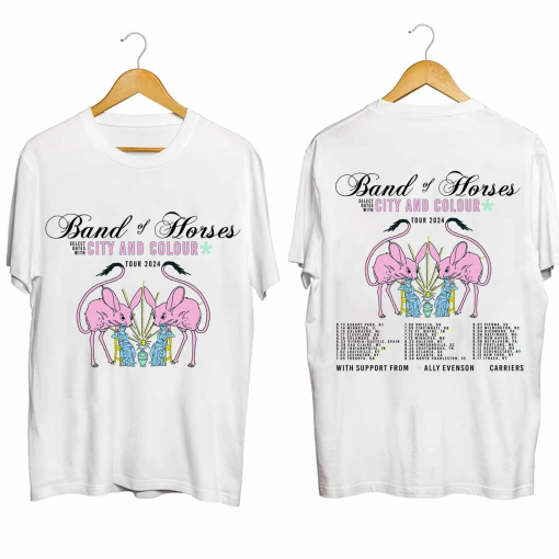 Band of Horses 2024 Tour Shirt, Band of Horses Fan Shirt, Band of Horses Tee