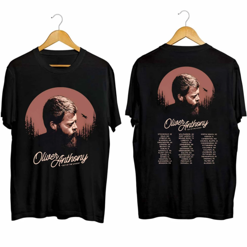 Oliver Anthony – Out Of The Woods 2024 Tour Shirt, Oliver Anthony Fan Shirt, Oliver Anthony 2024 Tour Shirt, Out Of The Woods 2024 Concert