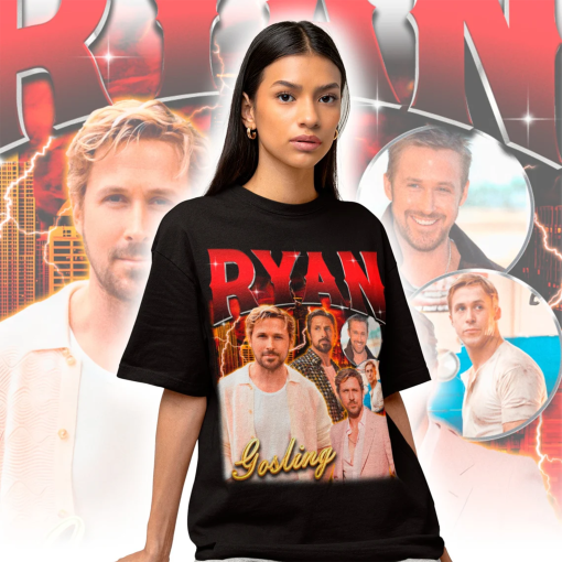 Retro Ryan Gosling Shirt – Ryan Gosling Sweatshirt – Ryan Gosling Merch – Ryan Gosling Fan Gift – Ryan Gosling Retro Tee