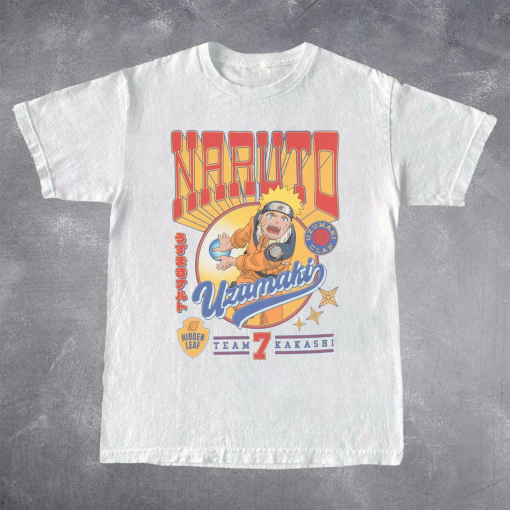 Naruto – Anime Vintage Style Special T-shirt Unisex, Anime Manga Shirt, Anime Shirt, Anime Lovers Shirt, Graphic Anime Tee, Manga Shirt