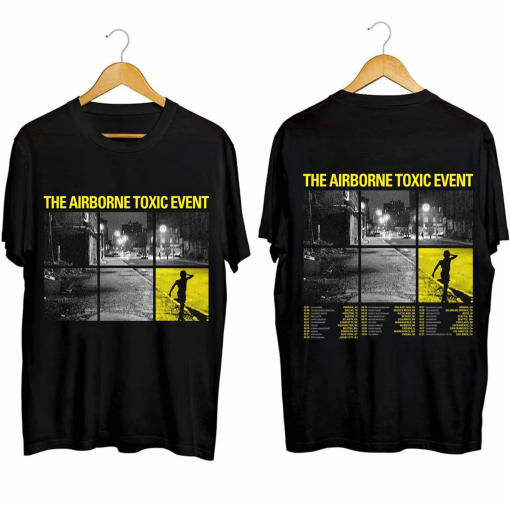 The Airborne Toxic Event 2024 Tour Shirt, The Airborne Toxic Event Band Fan Shirt, The Airborne Toxic Event 2024 Concert Shirt