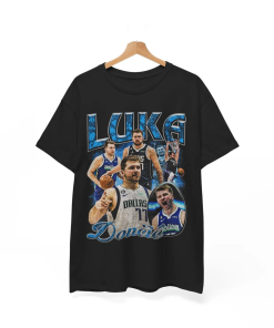 Luka Doncic Basketball shirt, Classic 90s Graphic…