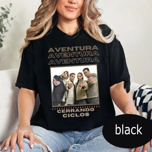 Aventura Cerrando Ciclo Tour Shirt, Cerrando Ciclos 2024 Tour Shirt, Aventura Comfortable Shirt, Cerrando Ciclos Tee, Aventura Fan Gift