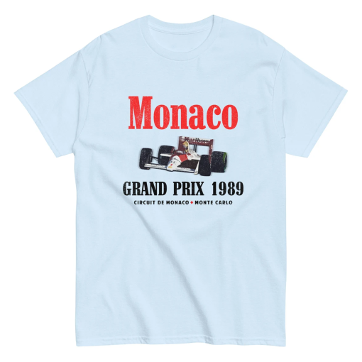 Monaco Grand Prix 1989 T-Shirt, Monaco Shirt, Monaco, F1 Shirt, Racing Shirt, Car Shirt, Race Car Shirt, Motorsport Apparel