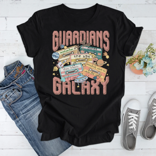 Guardians of the Galaxy Shirt, Guardians Galaxy Cassette Shirt, Vintage Concert Shirt, Star Wars Songs Shirt, Star Wars Tee, Retro Tee