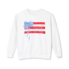 USA Embroidered Sweatshirt, Fourth of July Sweatshirt, 4th of July Sweatshirt, Summer 4th of July, America Sweatshirt, USA Flag Embroidered