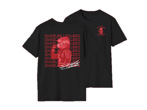 New: Leclerc Monaco 2024 T-Shirt, Charles Leclerc Fan T-Shirt, Charles Leclerc fan gift, Ferrari f1 fan gift, Charles Leclerc shirt